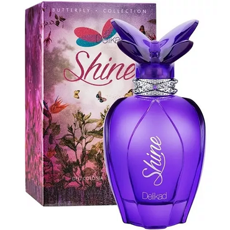 Deo Colônia Delikad Butterfly Shine 120ml Original!