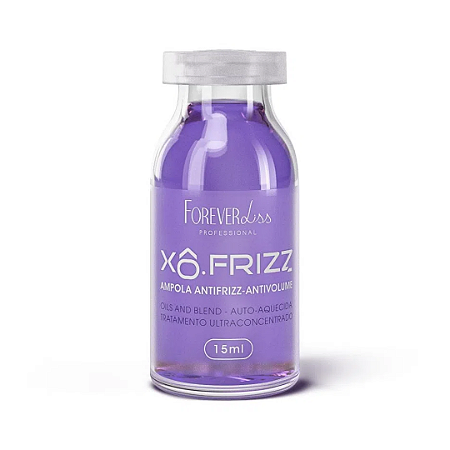 Ampola para Cabelo Xô Frizz Forever Liss 15ml Original