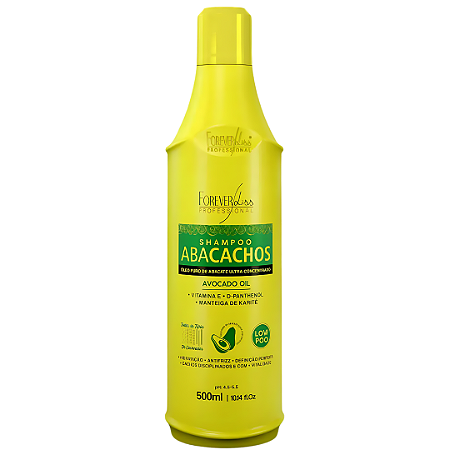 Shampoo Forever Liss Abacachos 500ml Original!