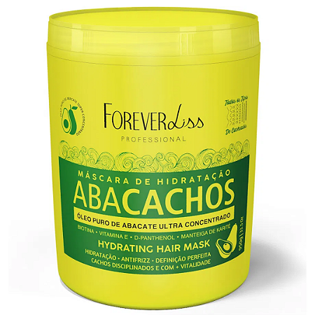 Máscara Forever Liss Abacachos 950g Original!