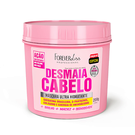 Desmaia Cabelo Máscara Ultra Hidratante 200g Forever Liss