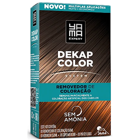 Removedor De Coloração Capilar Dekapcolor Sytem 300ml Yamá