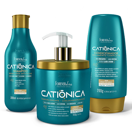 Kit Ionizante Catiônica Completa Forever Liss
