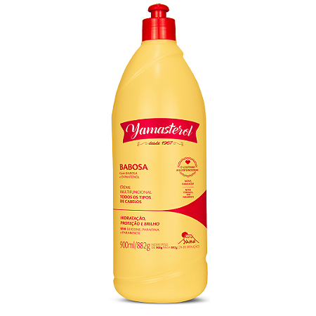Yamasterol Yamá Babosa E Dpantenol 900ml Original