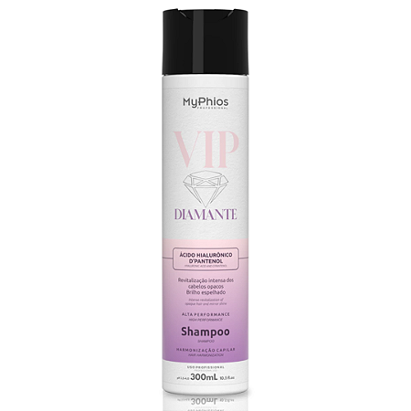 Shampoo Harmonização Capilar Vip Diamante - 300ml Myphios