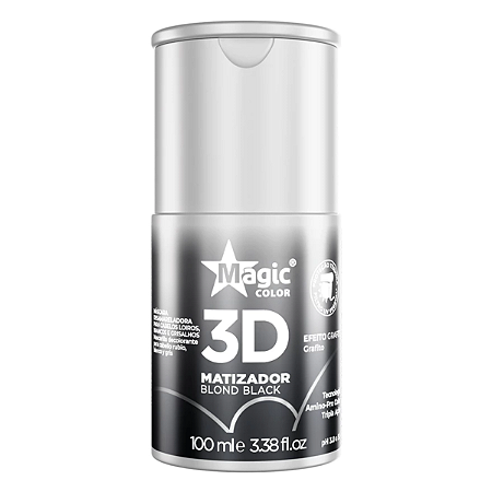 Matizador Magic Color Blond Black 3d Efeito Grafite 100ml