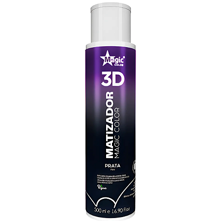 Matizador Magic Color 3d Efeito Prata 500ml Original
