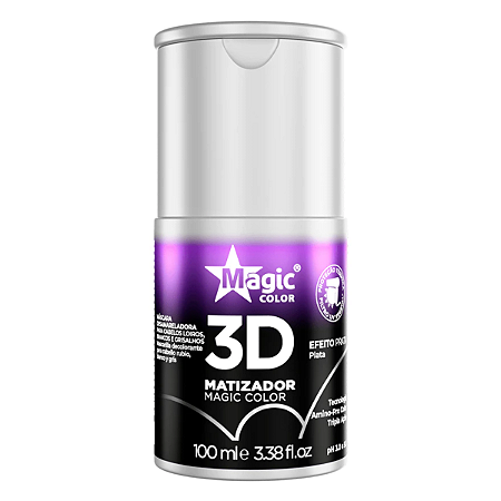 Matizador Magic Color 3d Efeito Prata 100ml Original