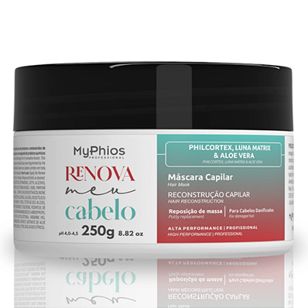 Máscara Reconstrução Renova Meu Cabelo - 250g Myphios