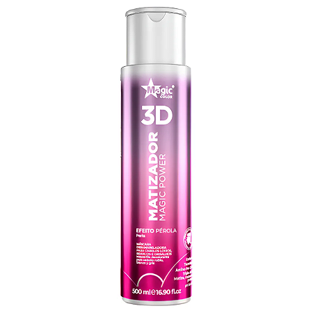 Matizador Magic Color Power 3d Efeito Pérola 500ml Original