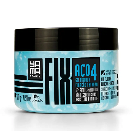 Gel Fixador Extremo Yamá Aço 300g Original!