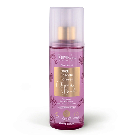 Body Splash Friends Forever Cheiro De Banho Forever Liss