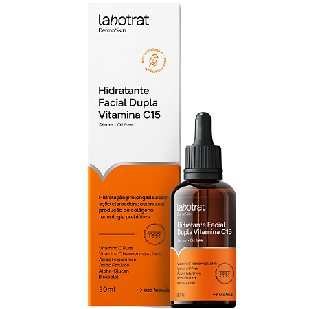 Hidratante Facial Dupla Vitamina C15 Dermo Labotrat 30ml