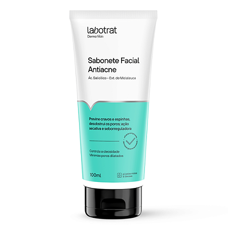 Sabonete Facial Antiacne Dermo Skin Labotrat 100ml