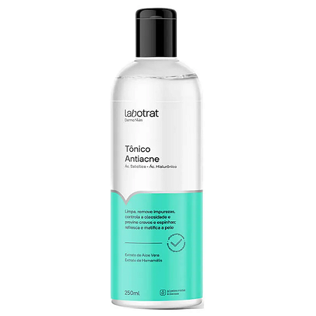 Tônico Facial Antiacne Dermo Skin 250ml Labotrat