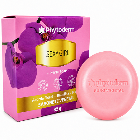 Sabonete Phytoderm Soap Sexy Girl 85g Original!