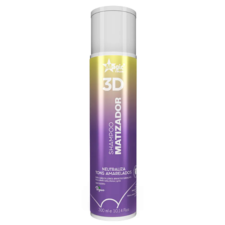 Shampoo Matizador 3d Magic Color 300ml Original