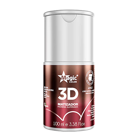Matizador 3d Magic Color Morena Iluminada Avelã 100ml