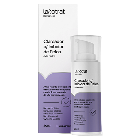 Clareador Axila Virilha Com Inibidor De Pelos Labotrat 30ml