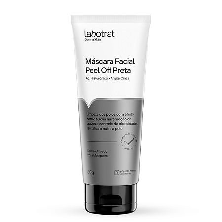 Máscara Facial Peel Off Preta Dermo Skin Labotrat 60g