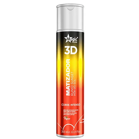 Matizador Magic Color 3d Ruivo Sunset Pôr Do Sol 300ml