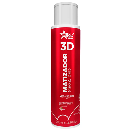 Matizador Magic Color 3d Mega Red 500ml
