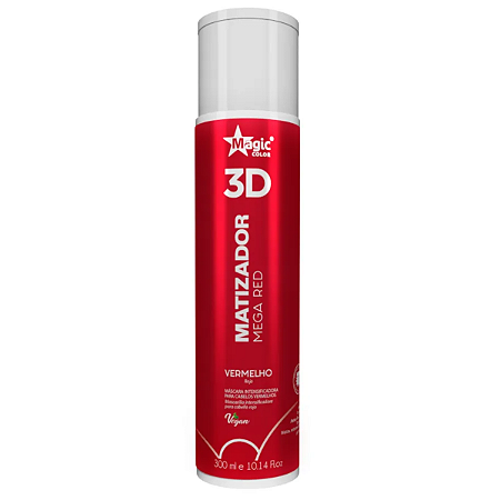 Matizador Magic Color 3d Mega Red 300ml