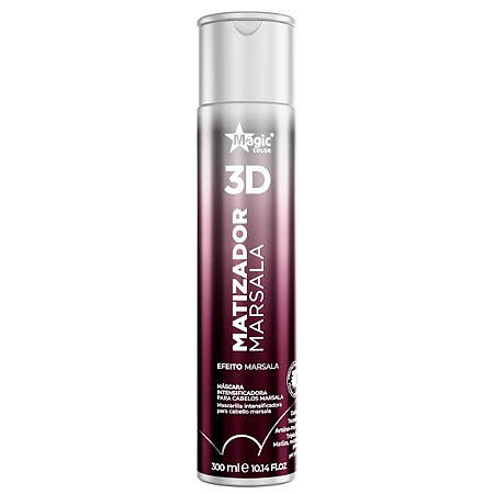 Matizador Magic Color Marsala 3d Efeito Marsala 300ml