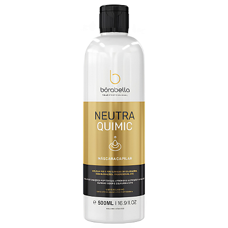 Borabella Neutra Quimic Máscara Capilar 500ml Original!