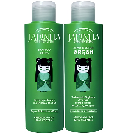 Kit Progressiva Japinha Orgânica 120ml Aplicação Única