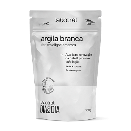 Argila Branca Dia A Dia Labotrat 100g