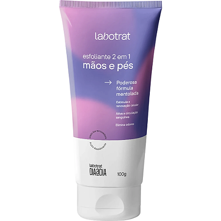 Esfoliante 2 Em 1 Mãos E Pés Dia A Dia 100g Labotrat