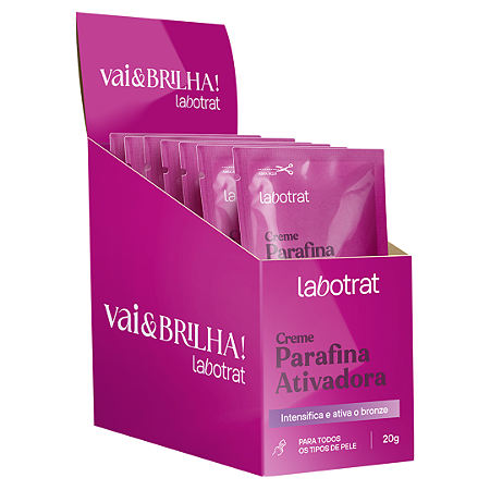 Caixa C/12 Creme Parafina Ativadora Beterraba Labotrat