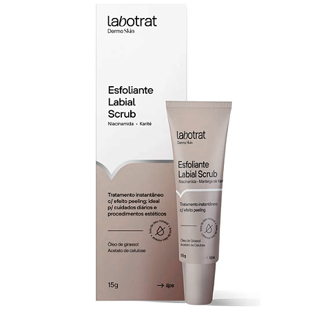 Esfoliante Labial Scrub Labotrat Dermo Skin 15g Original!