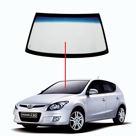 Parabrisa I30 2009 a 2012 Sem Sensor Chuva Degrade