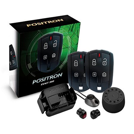 ALARME AUTOMOTIVO PÓSITRON CYBER EXACT EX 360 UNIVERSAL FUNÇÃO PÂNICO