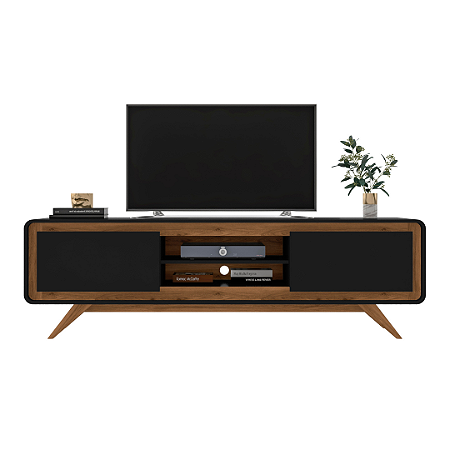 RACK CHANNEL 1.50 REF 3080NP 01 VOL-COR:PRETO FOSCO /NATURE