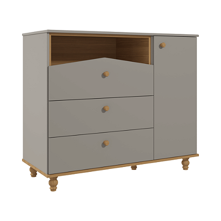 COMODA CASINHA COM PORTA A955XL1117XP470MM-COR:FENDI/NATURE