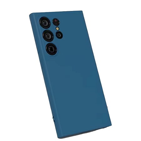 Case Capinha Silicone Protetora Celular Samsung S23 Ultra