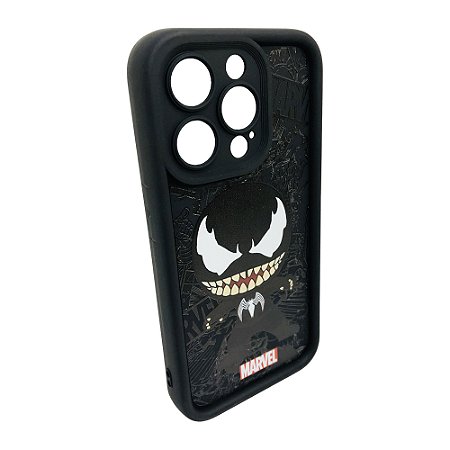 Case Capinha Protetora Venom Marvel Celular iPhone 14 Pro