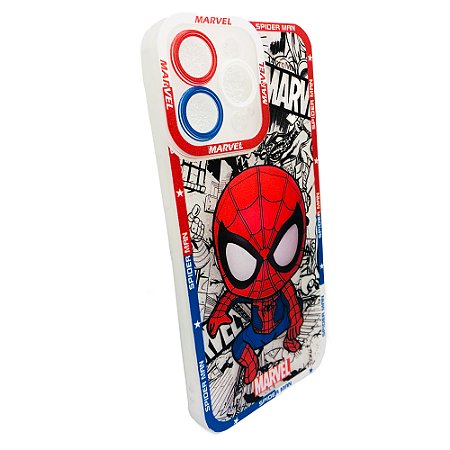 Case Capinha Homem Aranha Marvel Celular iPhone 16 Pro