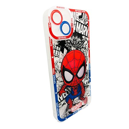 Case Capinha Homem Aranha Marvel Celular iPhone 14 Plus
