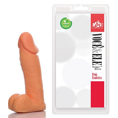 Prótese Maciça Finger com Escroto Pele 14 x 2,5cm - ADAO50