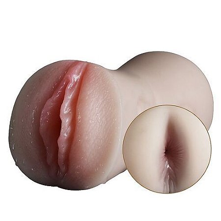 Masturbador em Cyberskin Vagina e Ânus Life - 7923