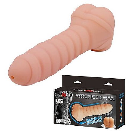 Masturbador Bumbum com Vibraçao em Cyber Crazy Bull Anus - 1429