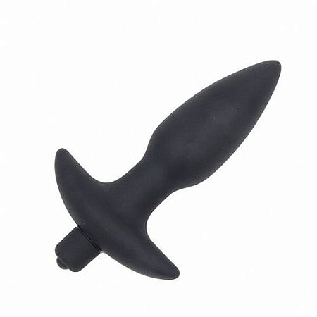 Plug Anal com 10 Vibrações Super Potente Preto - 7916