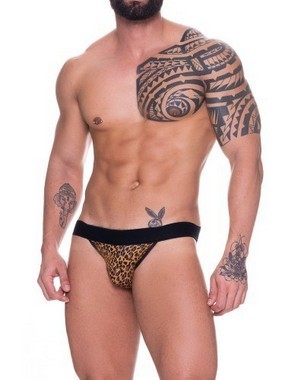 Jockstraps Onça Elastico Preto - JS521