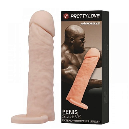 Capa Peniana com Extensor e Anel Escrotal 16x3,5 cm - 1184