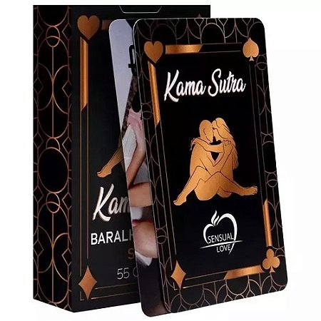 Baralho Kama Sutra Erótico Soft 55 Cartas - 26984