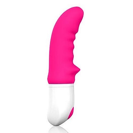 Vibrador Ponto G Sparta Silicone com 9 Modos de Vibração Pink - 5593